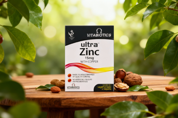  قرص اولترا زینک در کنار خوراکی‌ های دیگر